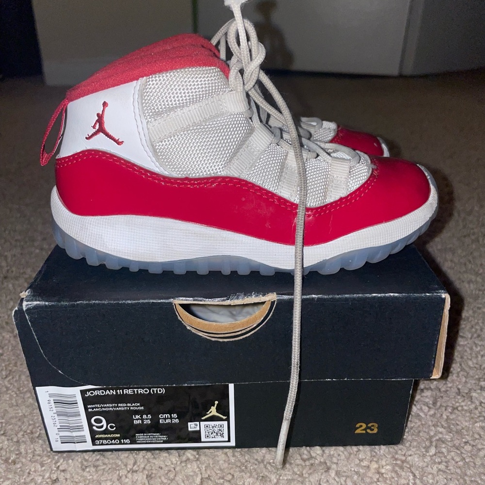 Toddler Jordan 11 Cherry